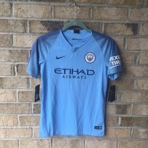 Nike Manchester City Home Jersey 2018-2019 Youth